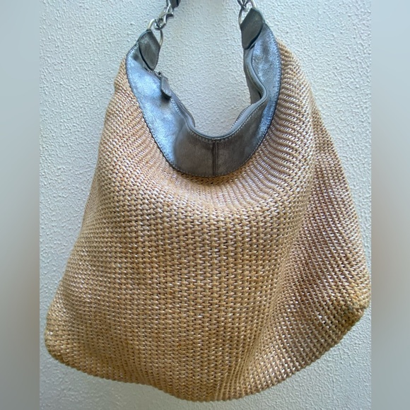 Anthropologie Tano Tan Woven Shoulder Bag Large Purse - Picture 4 of 17